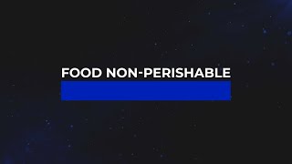 2 Food Non Perishable VO [upl. by Antipas306]