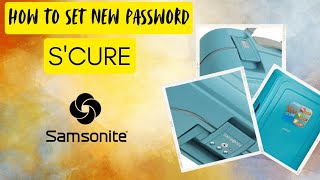 How do I change the Samsonite lock code How to Set Lock Code on Samsonite Scure Suitcase [upl. by Issak822]