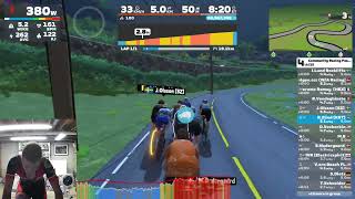 Zwift  Race Community Racing Festival  WMZ  Castle to Castle B [upl. by Lleze755]