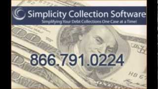 Simplicity Debt Collection Software Demo Video [upl. by Mateo]