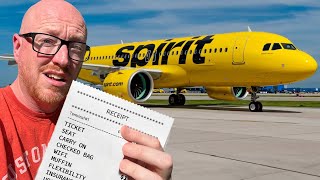 I Paid For EVERY Addon on SPIRIT AIRLINES [upl. by Niledam]