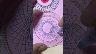 Amazing handmade Spirograph design art spirograph art 2 [upl. by Sherrod]