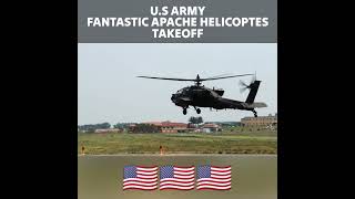 Apache Helicopter Takeoff [upl. by Robins]