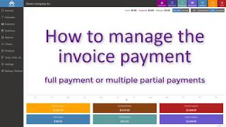 How to manage the invoice payment [upl. by Cassandre]