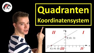 QUADRANTEN im Koordinatensystem  Mathe Tutorial [upl. by Annissa]