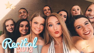 DANCE RECITAL 2018  vlog [upl. by Buyers]