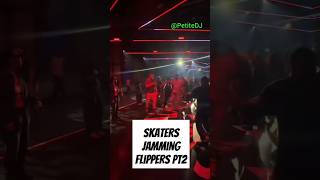 Flippers closing party Pt2 Last skate set here on our 2 year anniversary RIP Flippers 🙏🏿🛼🫶🏿⛷️⚠️ [upl. by Ligriv]