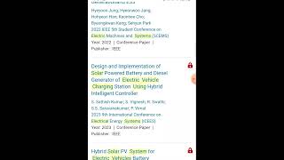 How to download Free IEEE Papers with DOI EE TECQ ONE  Base Paper Project Title  Research Papers [upl. by Mahan]