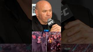 🇬🇪😤 DANA WHITE REACTS TO FAN ALTERCATION WITH MERAB DVALISHVILI AT UFC 310 [upl. by Jalbert]