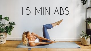 15 MIN TOTAL COREAB WORKOUT At Home No Equipment [upl. by Geddes]