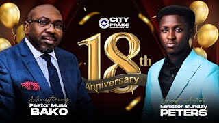 18th Anniversary Service  Sunday Peters amp Pastor Musa Bako  RCCG City Of Praise 140124 [upl. by Syl]