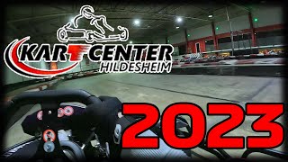 KartCenter Hildesheim  Strecke 2023 Hotlap [upl. by Drawde]