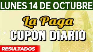 Resultado del sorteo Cupon Diario del Lunes 14 de Octubre del 2024 [upl. by Nesaj]