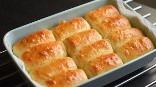 Super Soft No Knead Dinner Rolls Easy Recipe  Easy No knead bread rolls Easy Dinner Rolls Recipe [upl. by Gussi]