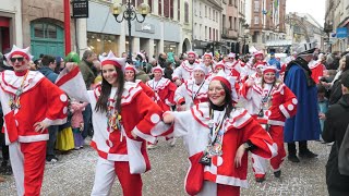 Carnaval Cavalcade Umzug Faschingsumzug Sarreguemines 2024 [upl. by Gnehc]