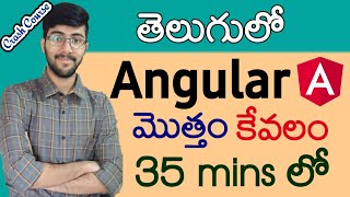 Angular full course in telugu in 35 minutes  Complete Angularjs course  Vamsi Bhavani [upl. by Charis369]