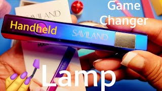 SAVILAND U V Light for Nails – Handheld U V Lamp [upl. by Resneps]