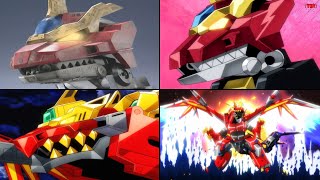 DYNA DRAGON amp REX TRANSFORMATION SEQUENCE l ダイナドラゴン  ダイナレックス 変形 GRIDMAN SSSSDYNAZENON 19932021 [upl. by Naffets]