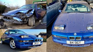 Double or nothing BMW E31 840CI restoration Part 3 [upl. by Atirahc924]