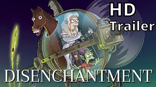 DISENCHANTMENT season 4 2022 new trailer [upl. by Aneehsak]