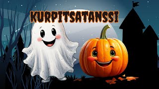 Kurpitsatanssi 🎃  Hauska Halloweenlaulu lapsille 👯‍♂️🎶 [upl. by Fauver]