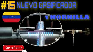 15 Fabricación Cocina Hornilla A GasoilDiesel NUEVO GASIFICADOR [upl. by Ecyor]