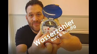 Der Wasserzähler  kurz und bündig erklärt [upl. by Yvaht155]