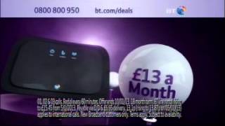 9 BT Total Broadband amp Calls consumer multimedia callplan [upl. by Alleinad]