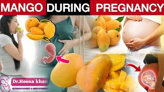 प्रेगनेंसी में आम खाने के फ़ायदे।mango in pregnancy। [upl. by Gnauq]