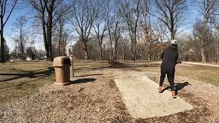 The Canyons at Dellwood Park Disc Golf Course Lockport IL Round Highlights 31523 [upl. by Pytlik467]