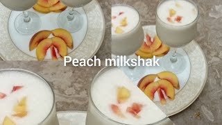 peach milkshak summer drink🤗🤗 [upl. by Borroff889]