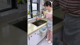 Easy Sink Cleaning Tips  Filter Rack for Leftovers amp WallMounted Dish Soap Storage [upl. by Iron]