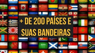 Todos os países e suas bandeiras [upl. by Asin]