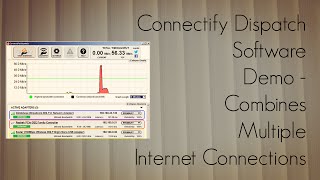 Connectify Dispatch Software Demo  Combines Multiple Internet Connections [upl. by Revkah]