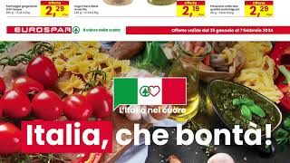 volantino EUROSPAR CARNEVALE dal 25 gennaio al 7 febbraio 2024 volantino [upl. by Ereynihc]