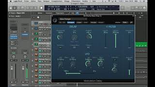 logic pro x MODULATION DELAY plugin test and review [upl. by Ferree]