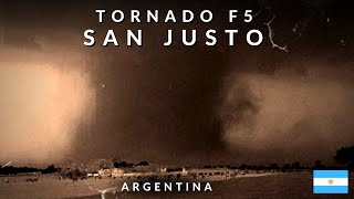 O TORNADO MAIS FORTE DA HISTÓRIA DA ARGENTINA [upl. by Hobart]