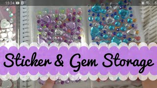 Sticker amp Gem Storage [upl. by Domash892]