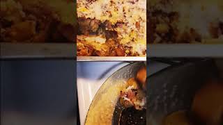 Vegan cheesy smashed potatoes and wild rice twerky casserole [upl. by Alamap967]