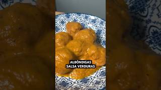 Albóndigas en salsa de verduras 🔥 [upl. by Haland]