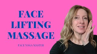 Anti Ageing Face Lifting Facial MassageFace Yoga Master [upl. by Essilec]