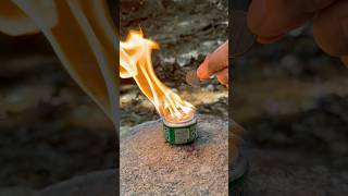 How to Make an Efficient Alcohol Stove with Stable Flame outdoors survival bushcraft camping [upl. by Tsirc996]