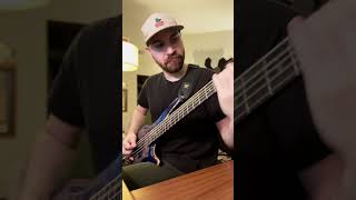 Live ver of Polyphia GOAT bass solo music bassguitar hybridpicking polyphia bassline [upl. by Nadine]