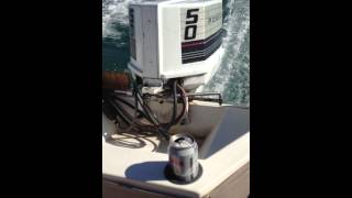 1986 bayliner capri 14ft 50hp force outboard [upl. by Orv169]