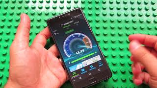 WiFi Internet Speed tested on Leagoo T5 [upl. by Isac312]