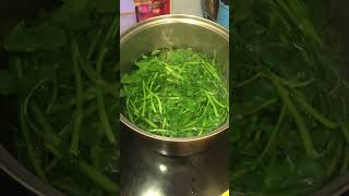 Chinese Watercress Soup Sai Yong Choi Thong Bunda Nisa Masak Sup Ala Hong Kong [upl. by Ahsille]