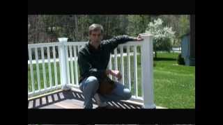 How to Install Composite Deck Railing Video [upl. by Ahsinehs]