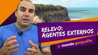 🌍 Litosfera 79 Relevo  Agentes Exógenos  Geografia  ENEM [upl. by Mcnully761]