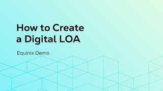 How to Create a Digital LOA [upl. by Oleusnoc823]