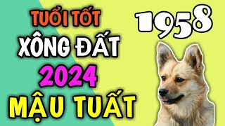 Xông nhà 2024 Gia Chủ MẬU TUẤT 1958  Tuổi đẹp xong đất năm mới 2024 [upl. by Ydniw]